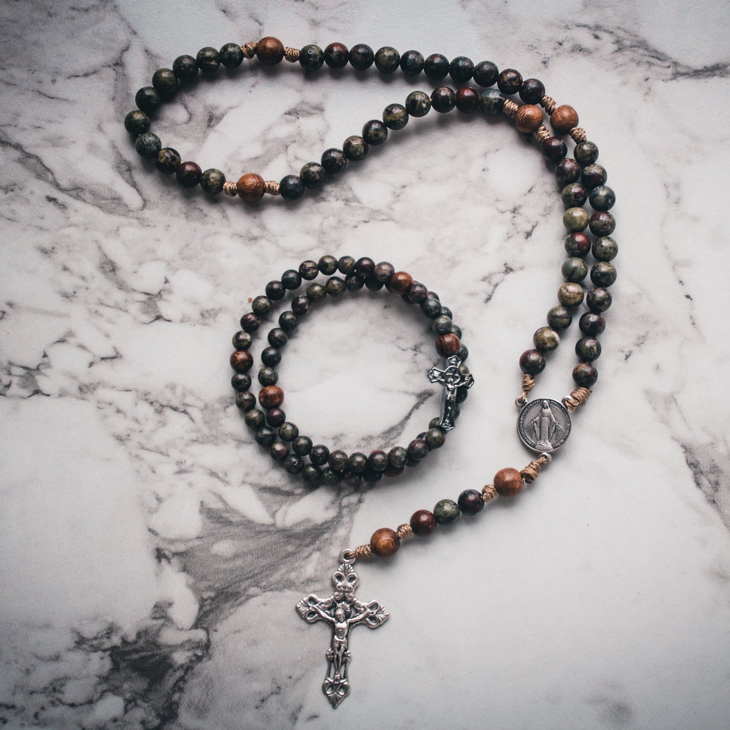St. Joseph | Traditional Gemstone Rosary | Presale