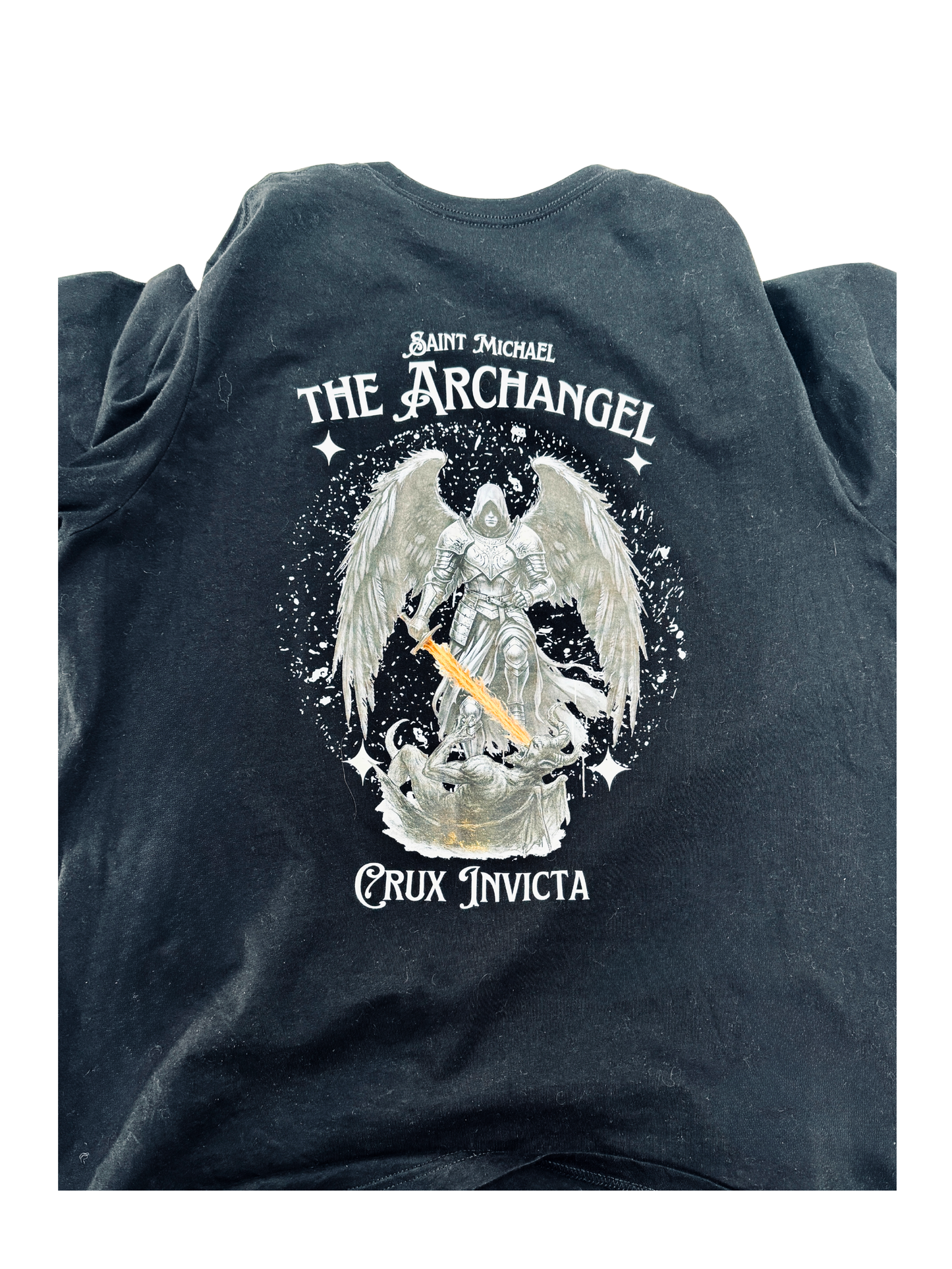 St. Michael | Cotton Tee | Colored Cross