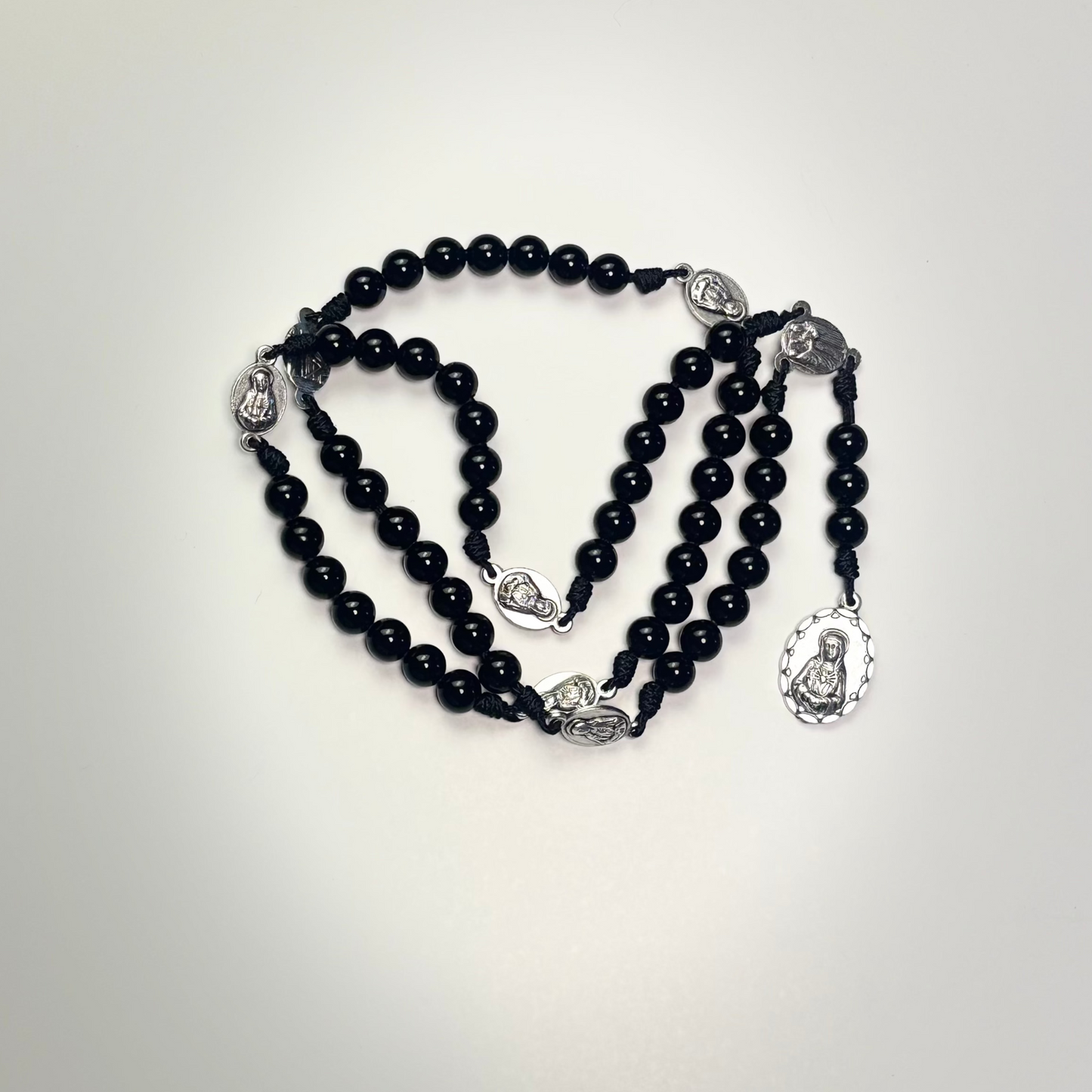 Seven Sorrows Gemstone Rosary by Chews Life | Limited Edition