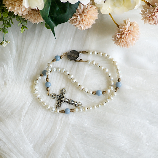 Song of Songs Wedding Rosary Set | The Shield & The Pearl | Couples Rosaries