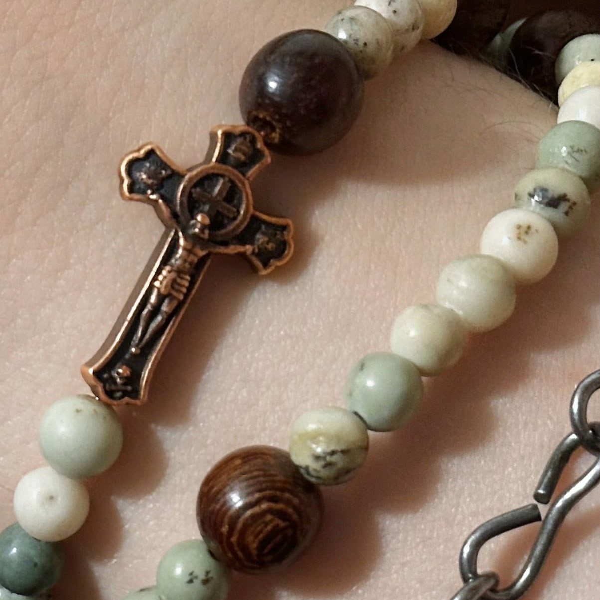 St. Francis of Assisi | Men's Double Wrap Rosary Bracelet