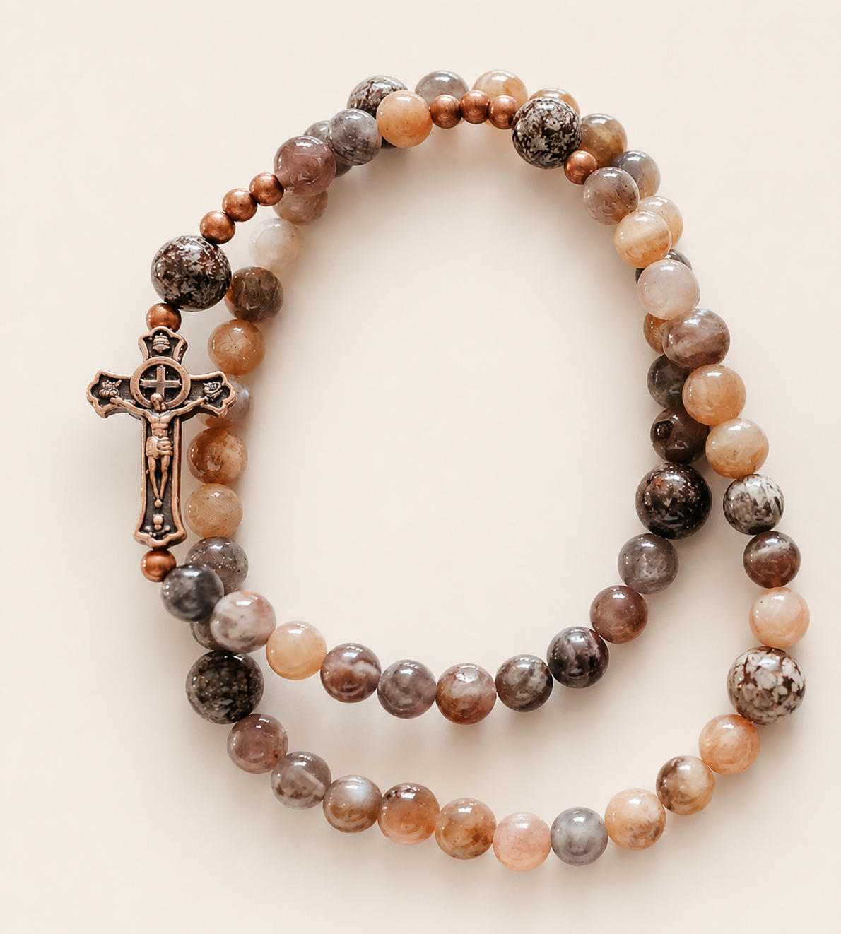 Abraham | Double Wrap Rosary Bracelet