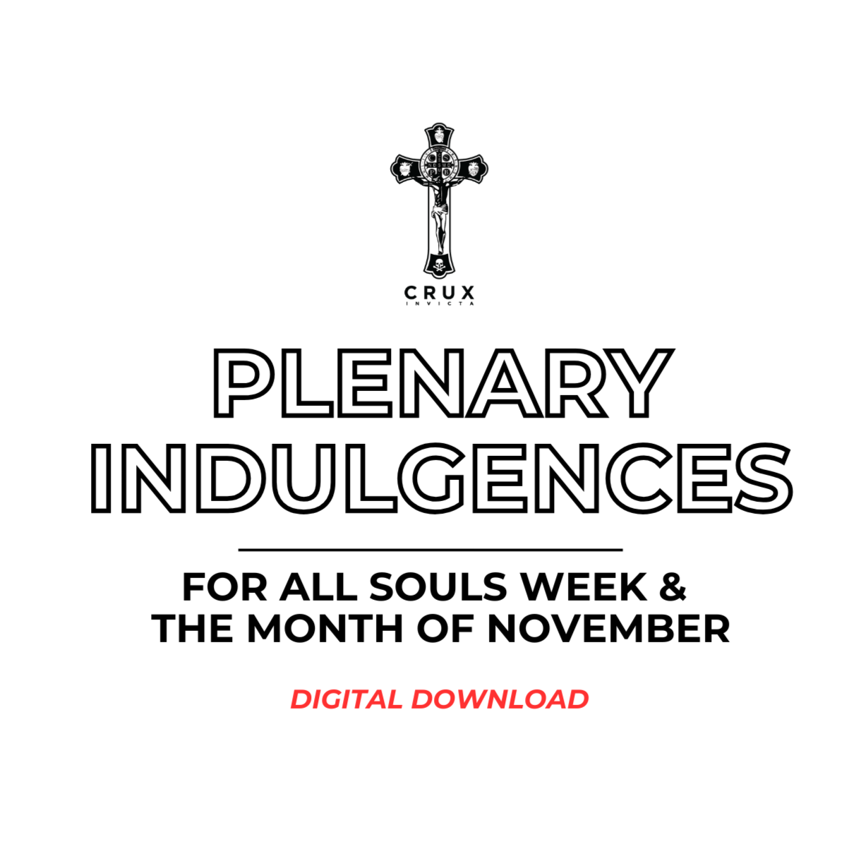 All Souls Plenary Indulgence Guide | Digital Download