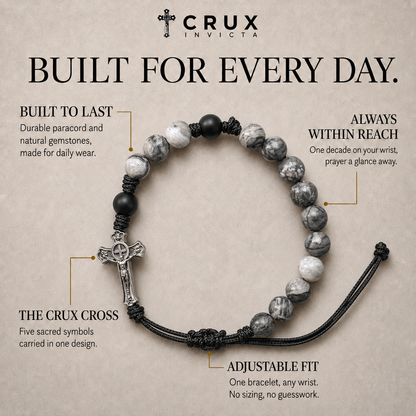 The Aquinas | Paracord Decade Bracelet