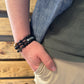 John the Baptist Triple Wrap Rosary Bracelet