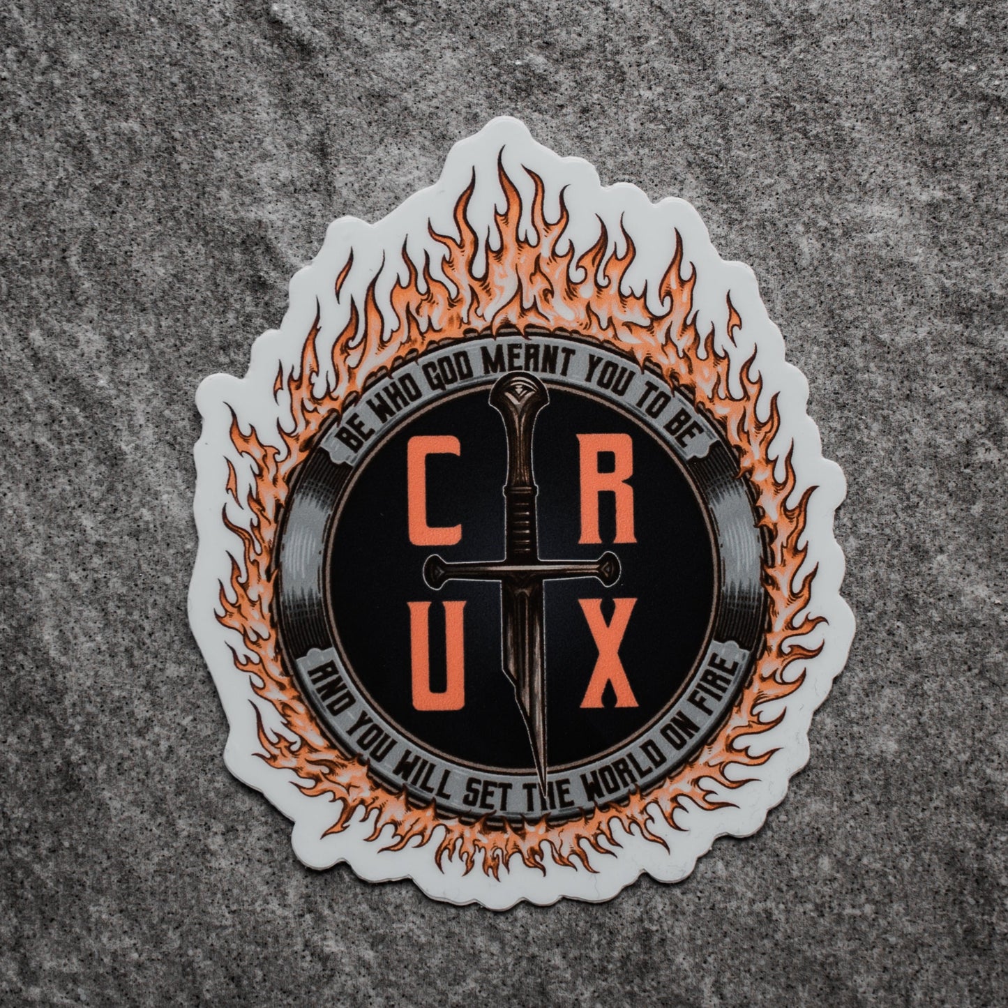 Crux Sword | Vinyl Sticker