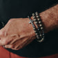 St.Michael | Rosary Bracelet | Triple Wrap