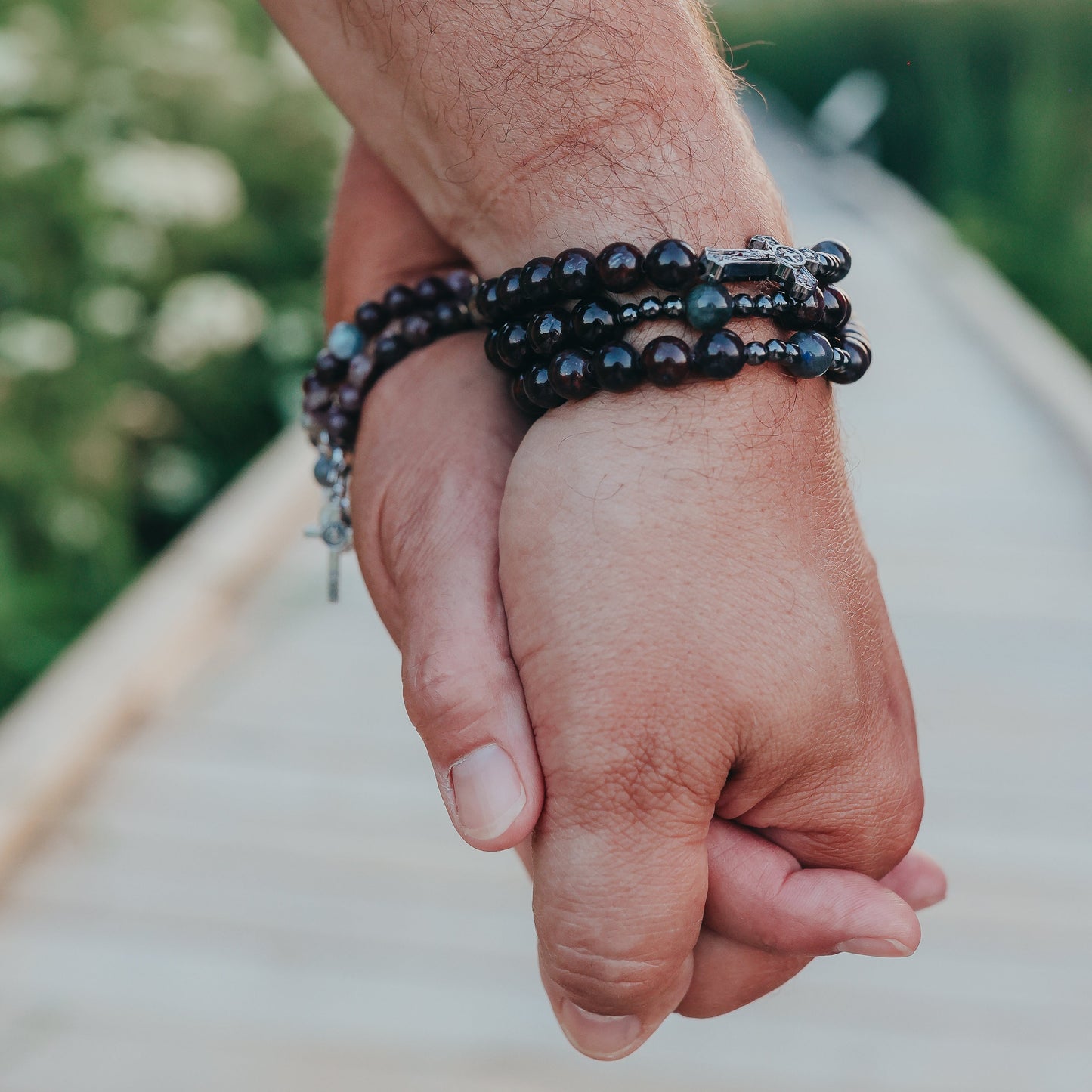 The Martins | Husband and Wife | Rosary Bracelet Set