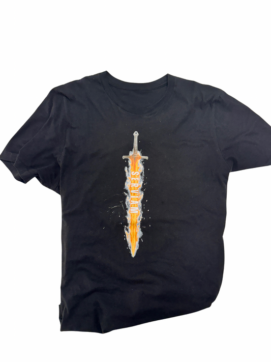 St. Michael | Cotton Tee | Colored Cross