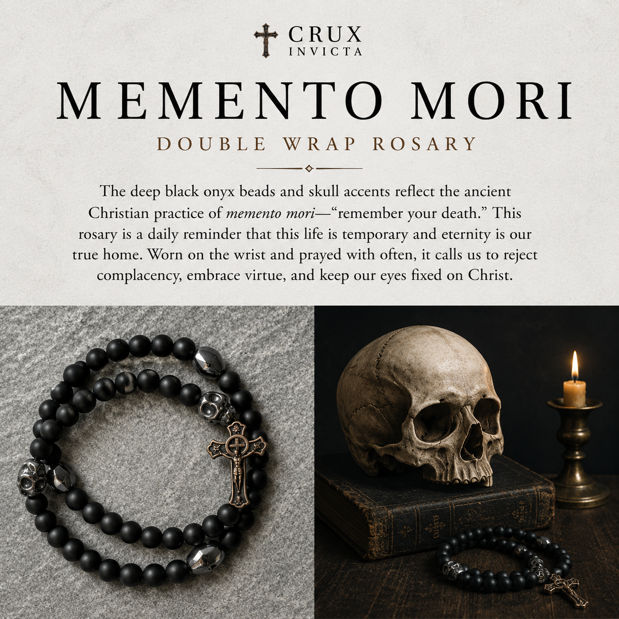 Memento Mori | Double Wrap – Crux Invicta