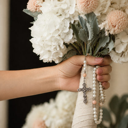 Song of Songs Wedding Rosary Set | The Shield & The Pearl | Couples Rosaries