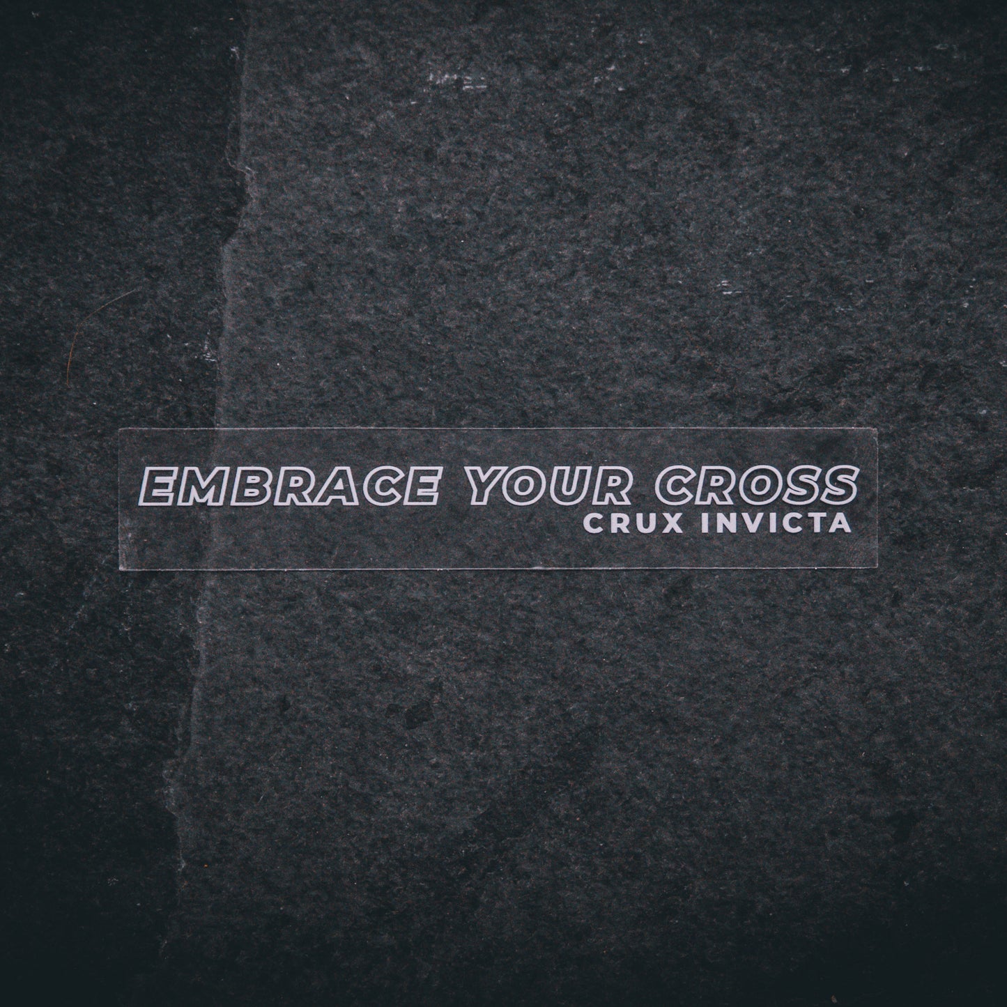 Embrace Your Cross | Vinyl Sticker