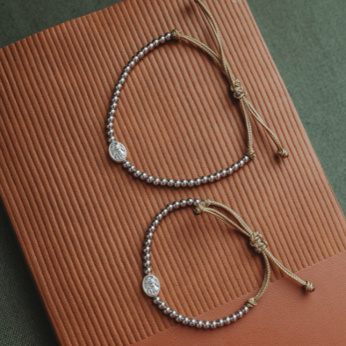 Saint Michael Father/Son Bracelet Set