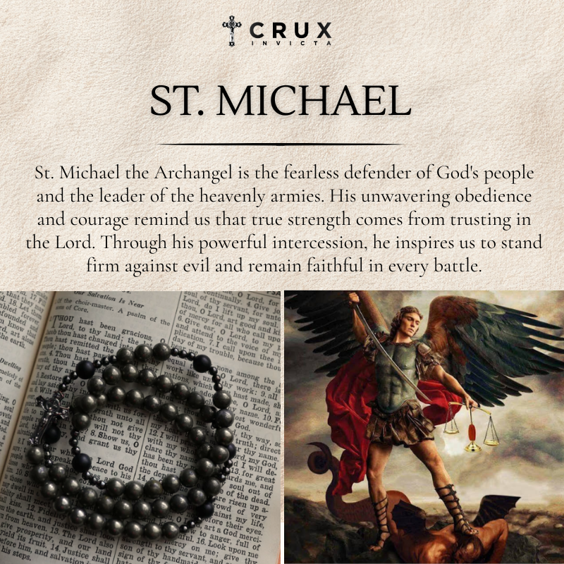 St. Michael the Archangel | Triple Wrap