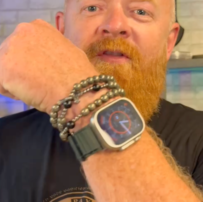 St.Michael | Rosary Bracelet | Triple Wrap – Crux Invicta St.Michael | Rosary Bracelet | Triple Wrap – Crux Invicta